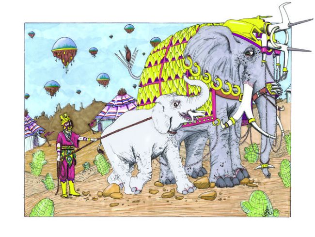 Taking the Prince to His Lessons