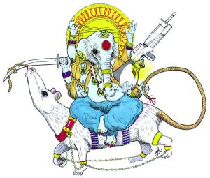 GANESH ON RATsm